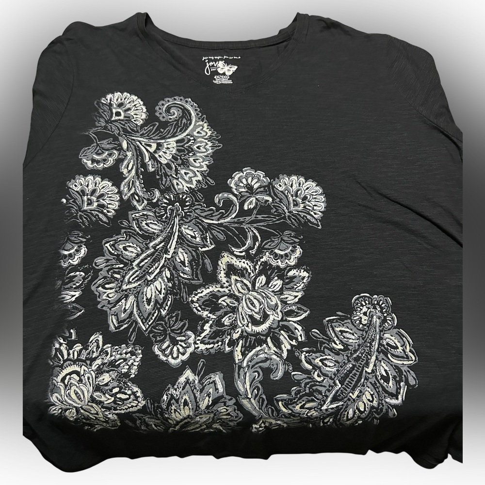 Just My Size Black T-Shirt